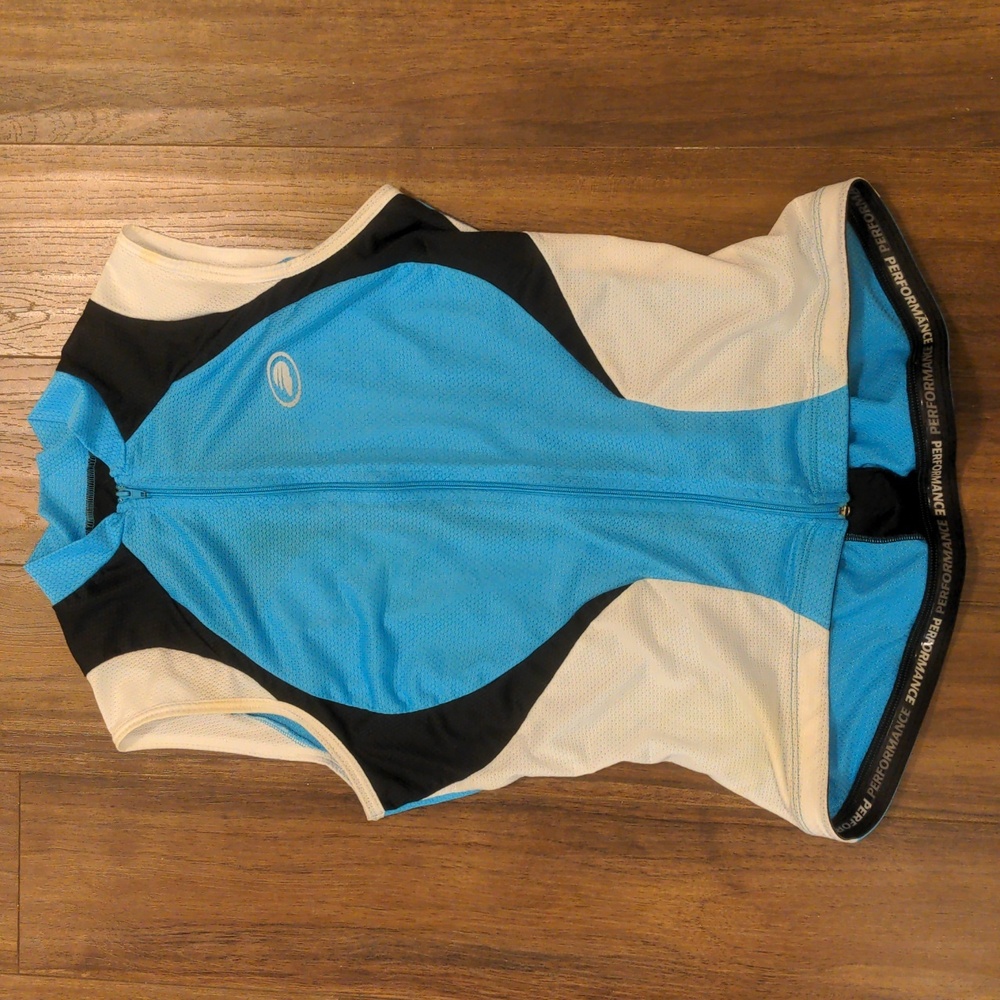 Performance Women's Biking Top Sleeveless with Pockets Bicycle